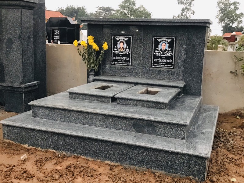  mẫu mộ ốp đá granite đẹp